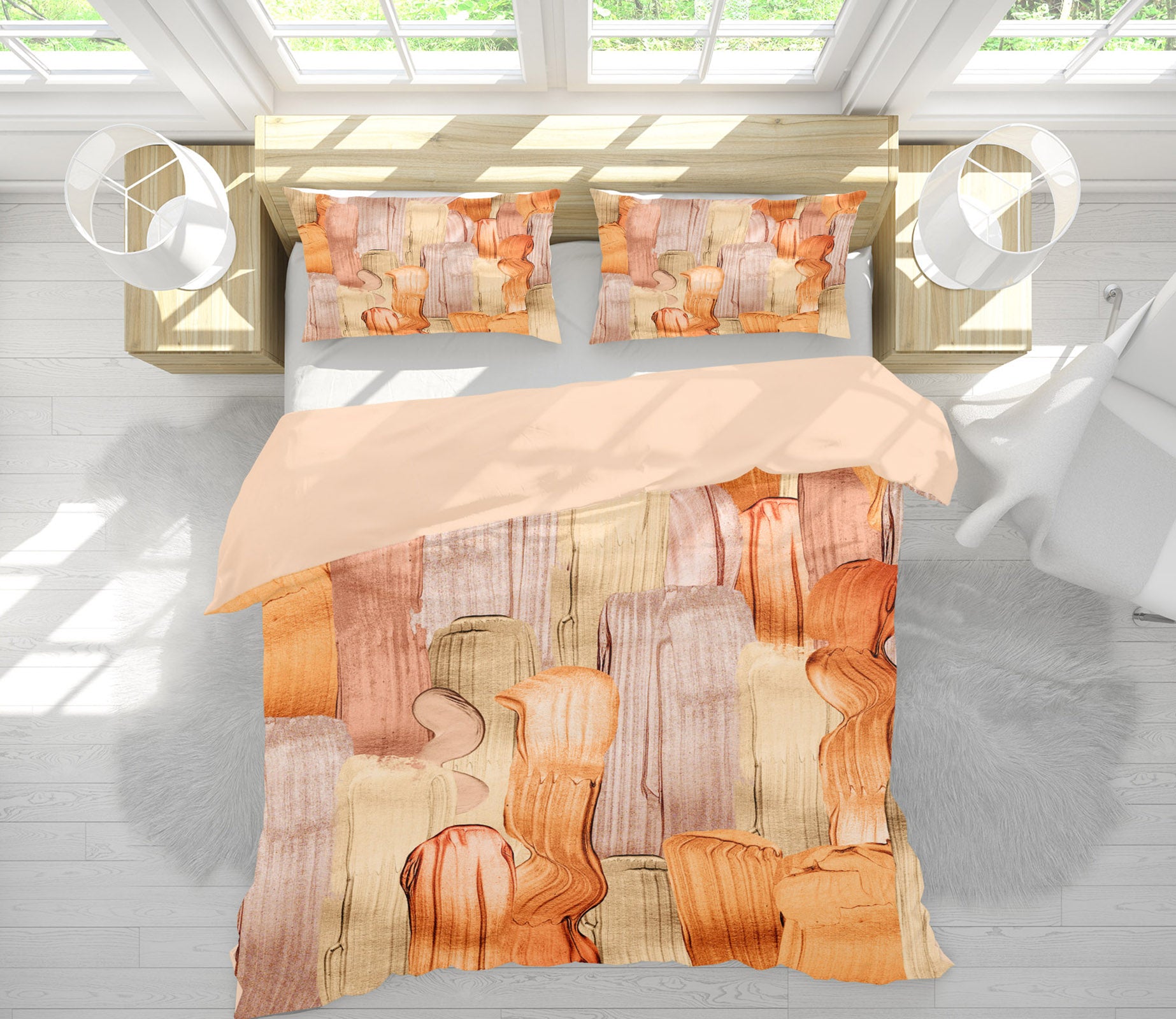 3D Brown 18130 Uta Naumann Bedding Bed Pillowcases Quilt