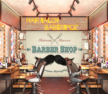 3D Hair Barbershop 115133 Barber Shop Wall Murals