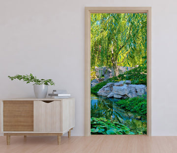 3D Willow Stone 11490 Marco Carmassi Door Mural