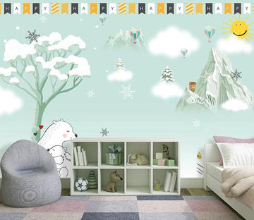 3D Snowflake 1390 Wall Murals Wallpaper AJ Wallpaper 2 