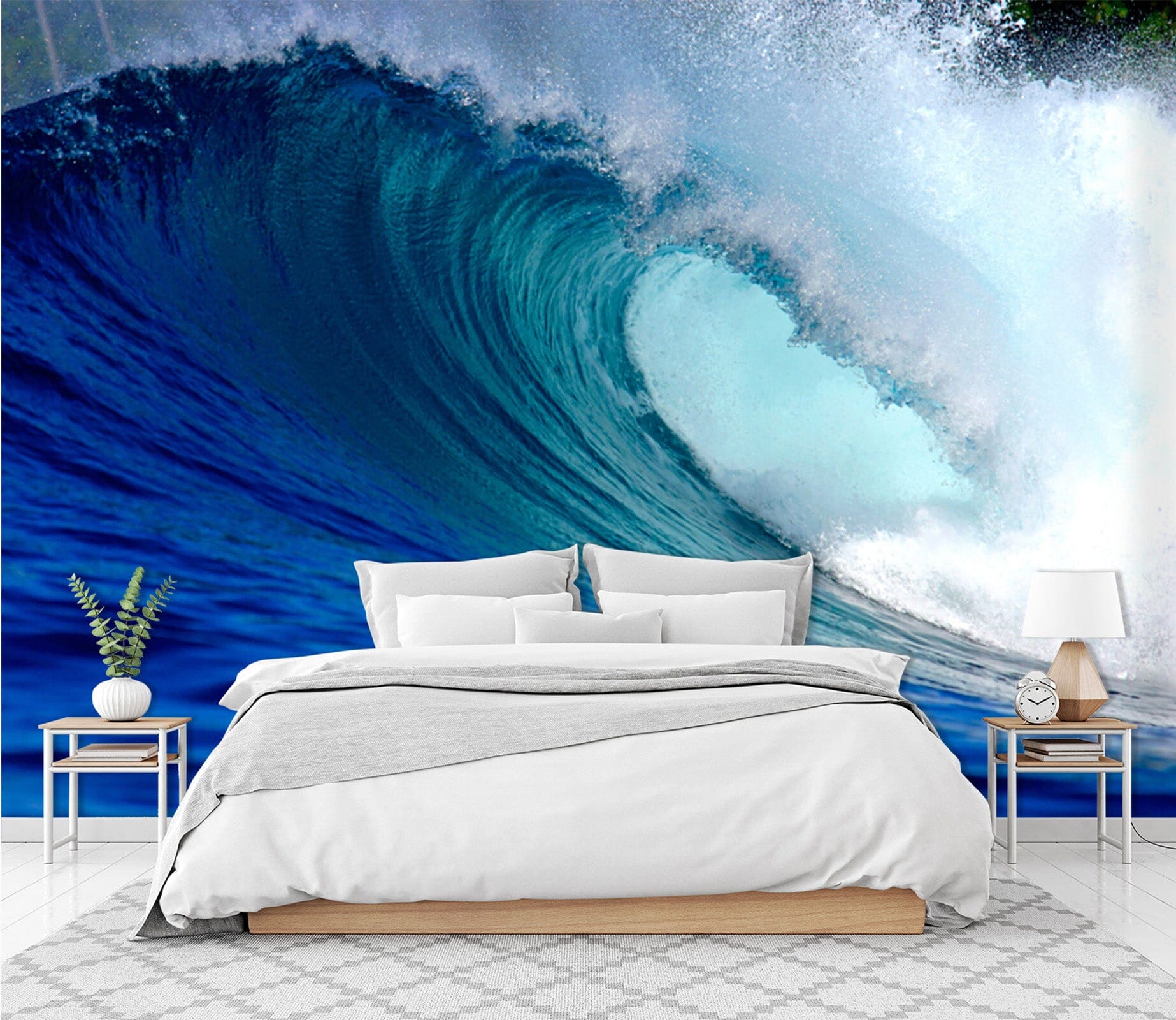 3D Giant Wave 103 Wall Murals Wallpaper AJ Wallpaper 2 