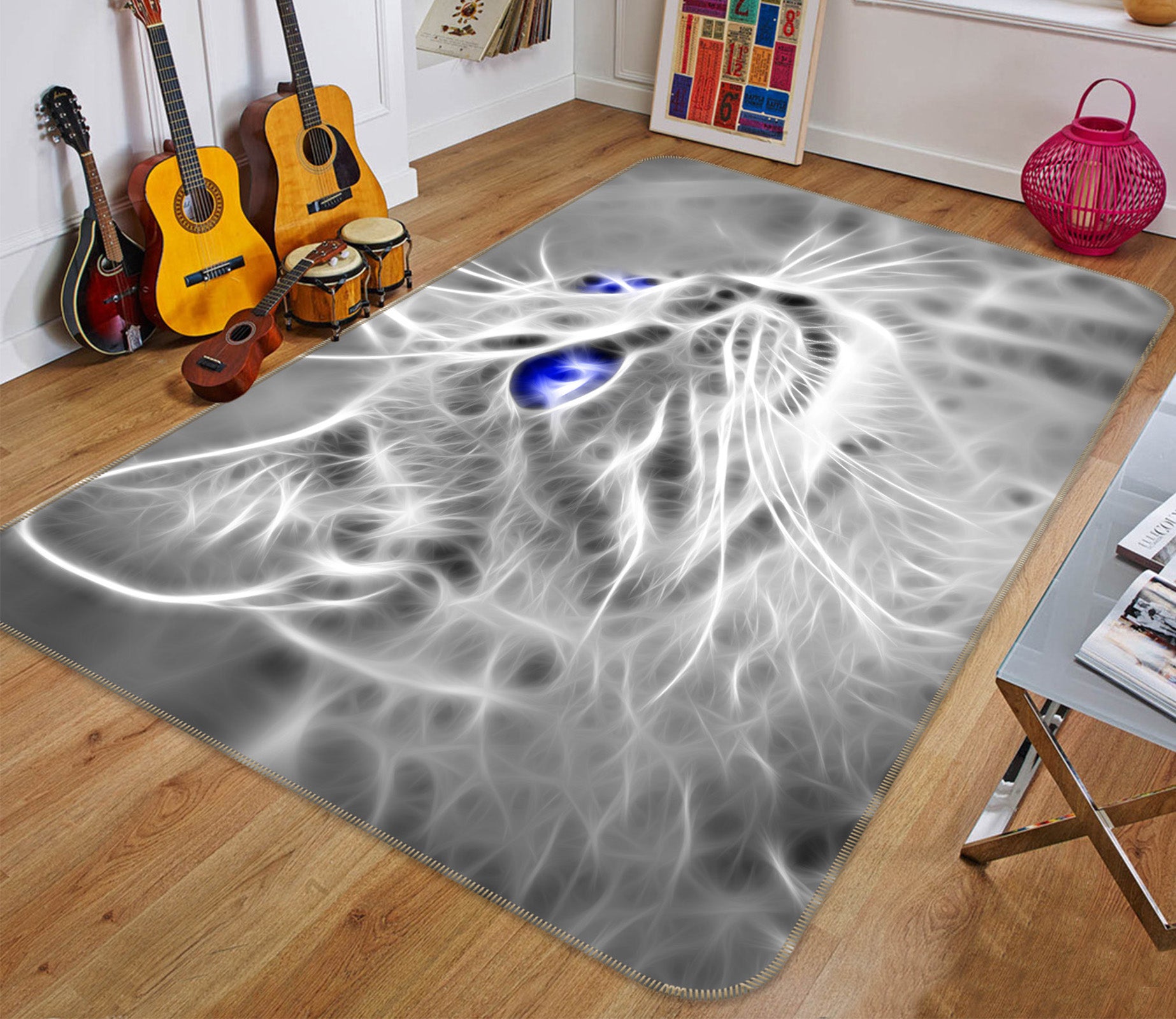 3D Cat 68235 Animal Non Slip Rug Mat