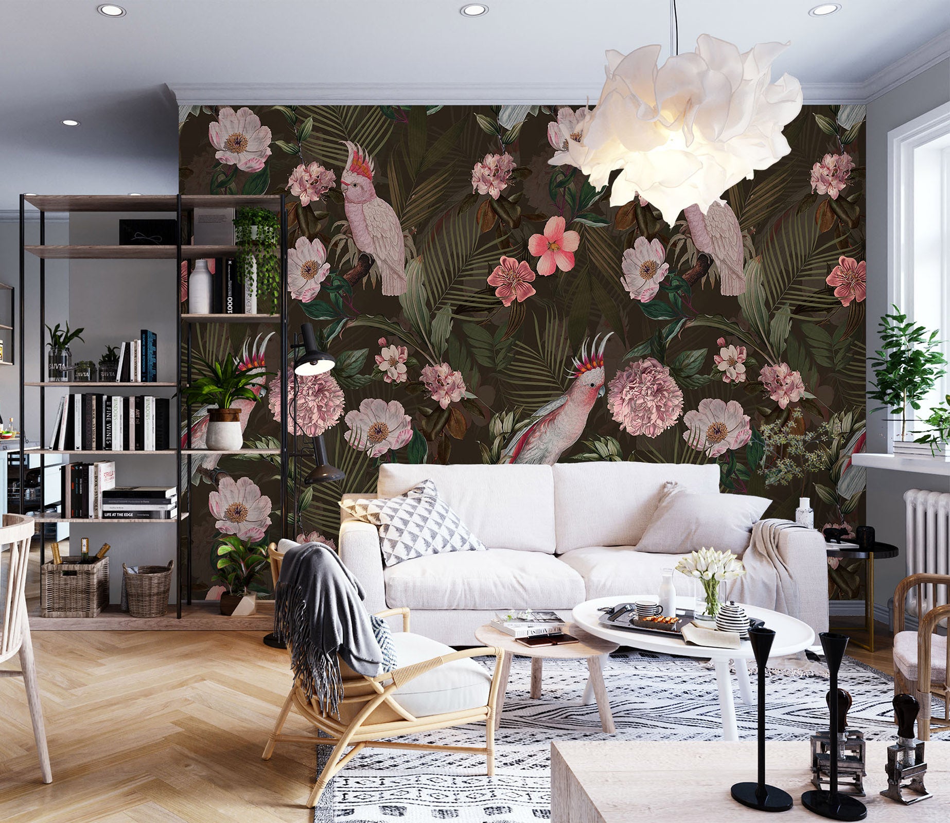 3D Rose Wall 130 Uta Naumann Wall Mural Wall Murals