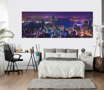 3D Night City 129 Marco Carmassi Wall Sticker Wallpaper AJ Wallpaper 2 