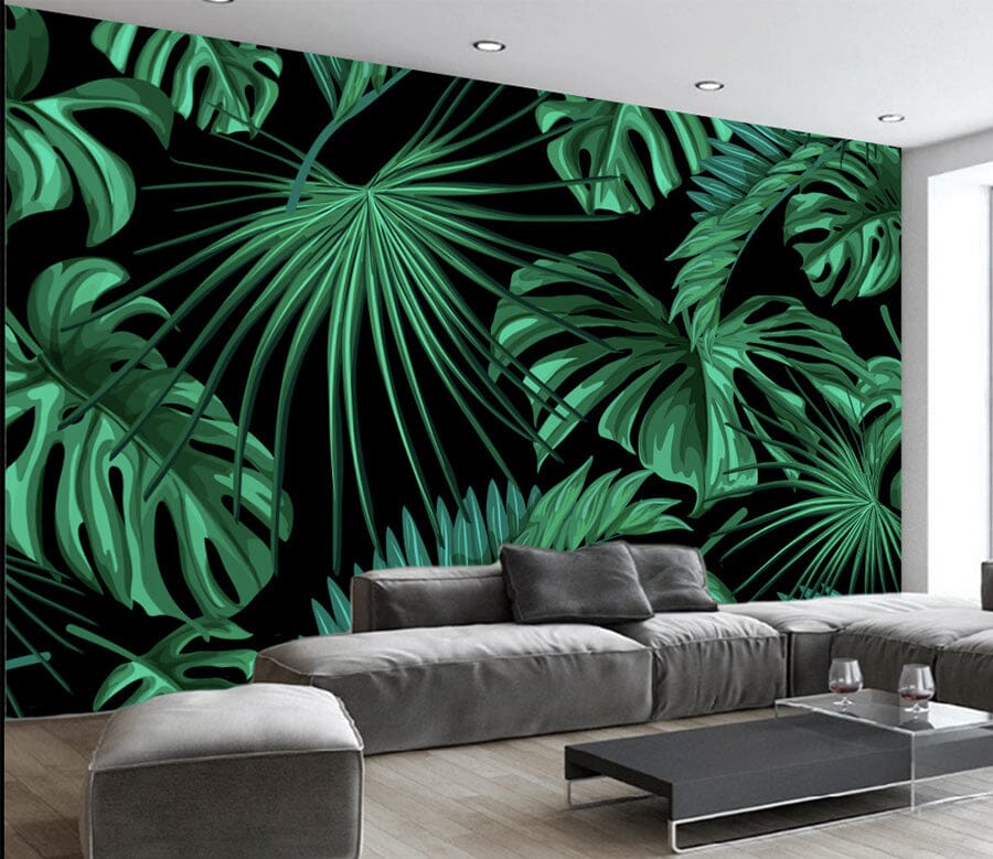 3D Forest Leaves WG309 Wall Murals Wallpaper AJ Wallpaper 2 