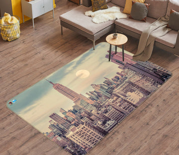 3D Tall Buildings 6718 Assaf Frank Rug Non Slip Rug Mat