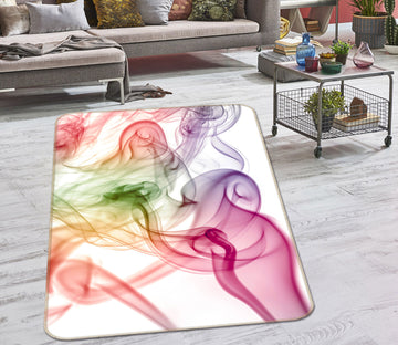 3D Smoke Art 180 Assaf Frank Rug Non Slip Rug Mat