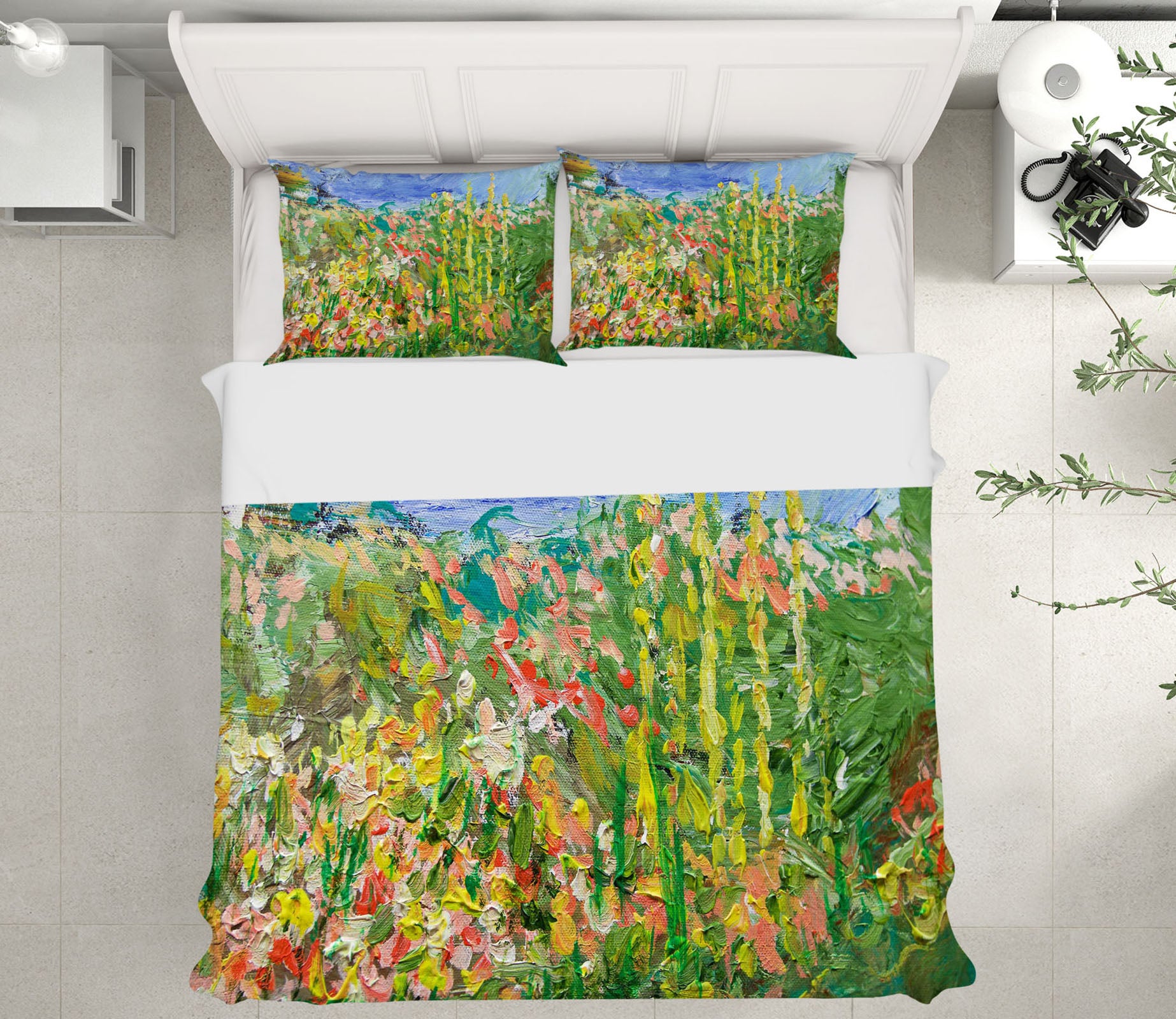 3D Garden Of Delight 1121 Allan P. Friedlander Bedding Bed Pillowcases Quilt