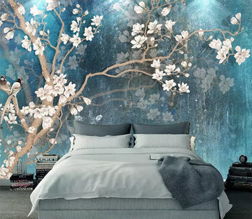 3D Plum Blossom 1443 Wall Murals Wallpaper AJ Wallpaper 2 