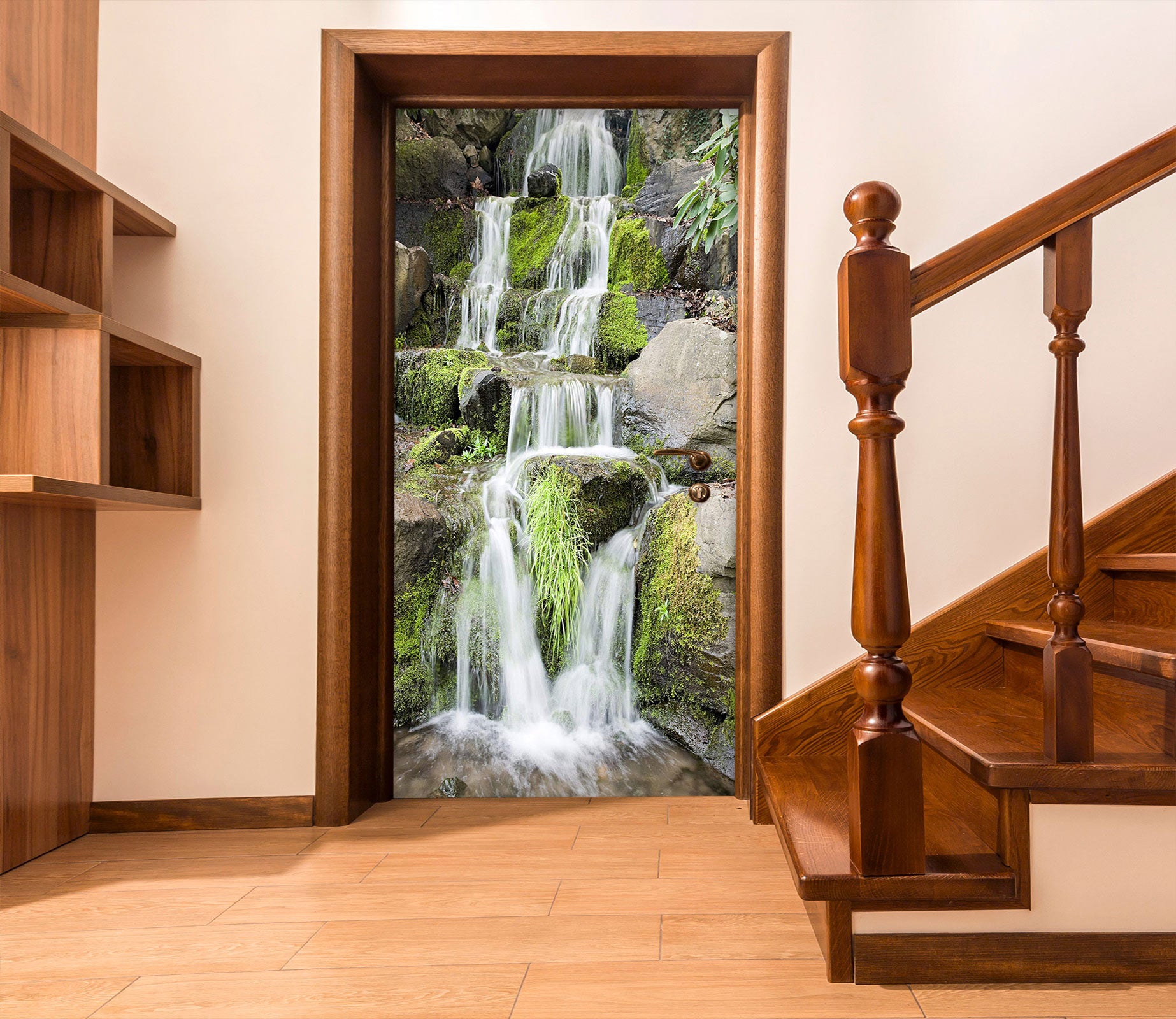 3D Stone Water 25058 Door Mural