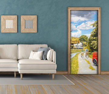 3D Country Road 103109 Trevor Mitchell Door Mural