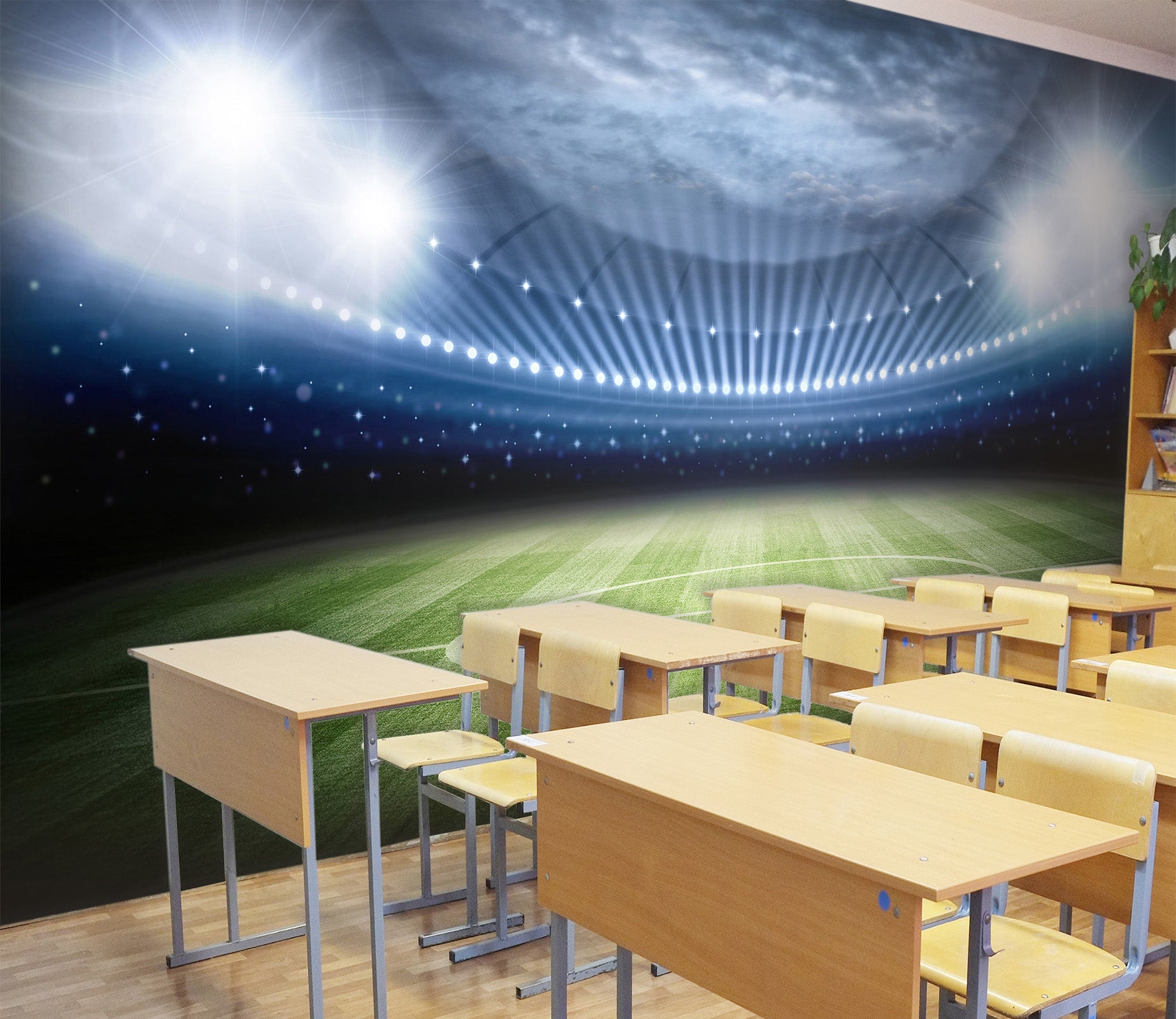 3D stadium 56 Wall Murals Wallpaper AJ Wallpaper 2 