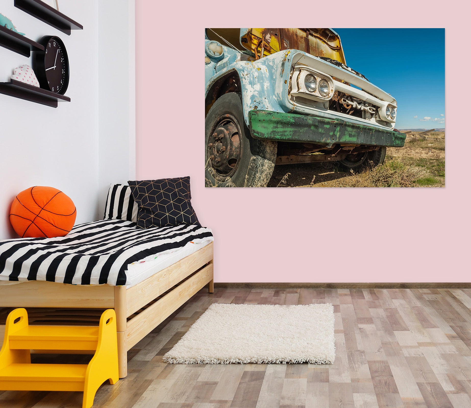 3D Truck 4561 Beth Sheridan Wall Sticker