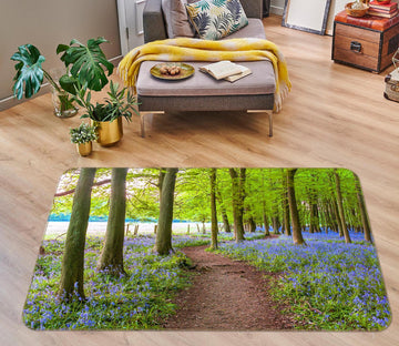 3D Forest Path 83201 Assaf Frank Rug Non Slip Rug Mat