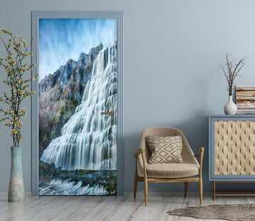 3D Waterfall 23139 Door Mural