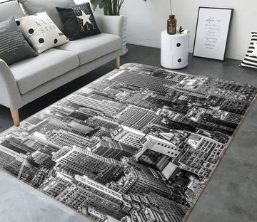 3D Grey City 1135 Marco Carmassi Rug Non Slip Rug Mat Mat AJ Creativity Home 