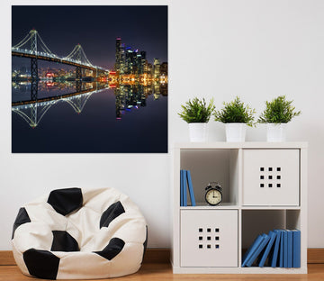 3D River Bridge 131 Marco Carmassi Wall Sticker Wallpaper AJ Wallpaper 2 