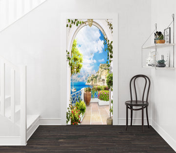 3D The Sea 22104 Door Mural