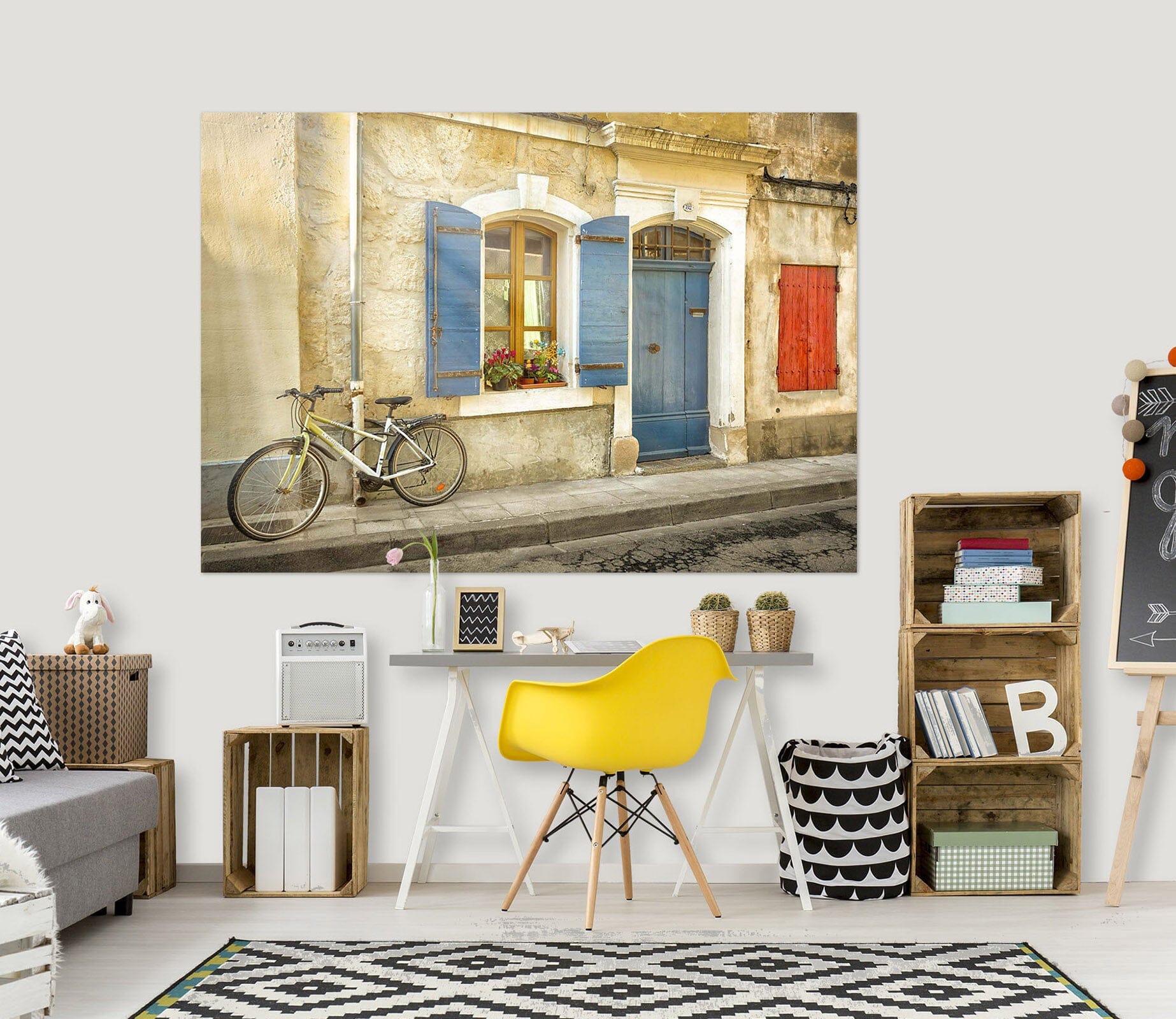 3D Street Bike 106 Marco Carmassi Wall Sticker Wallpaper AJ Wallpaper 2 