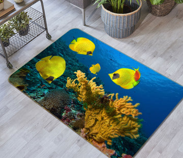 3D Coral Fish 68171 Animal Non Slip Rug Mat