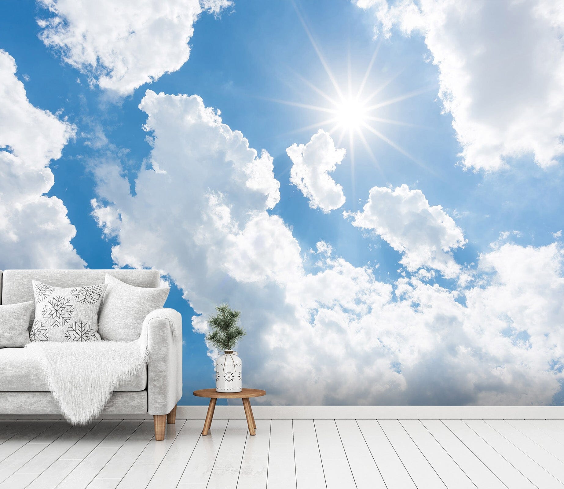 3D Clear Sky 1456 Wall Murals Wallpaper AJ Wallpaper 2 