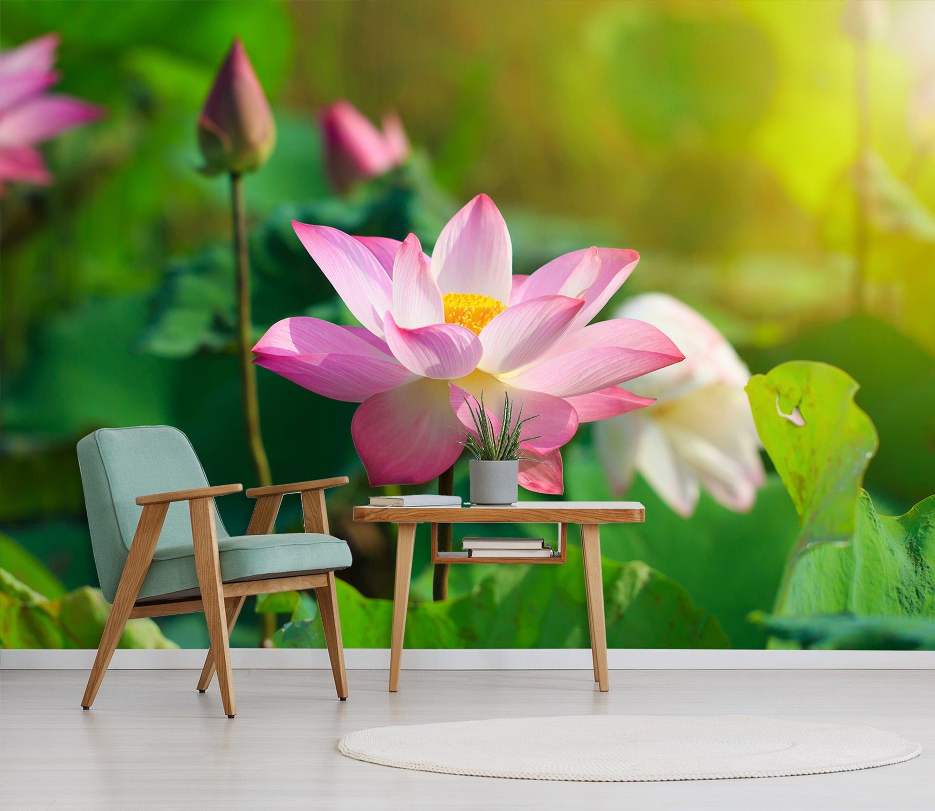 3D Lotus 58025 Wall Murals