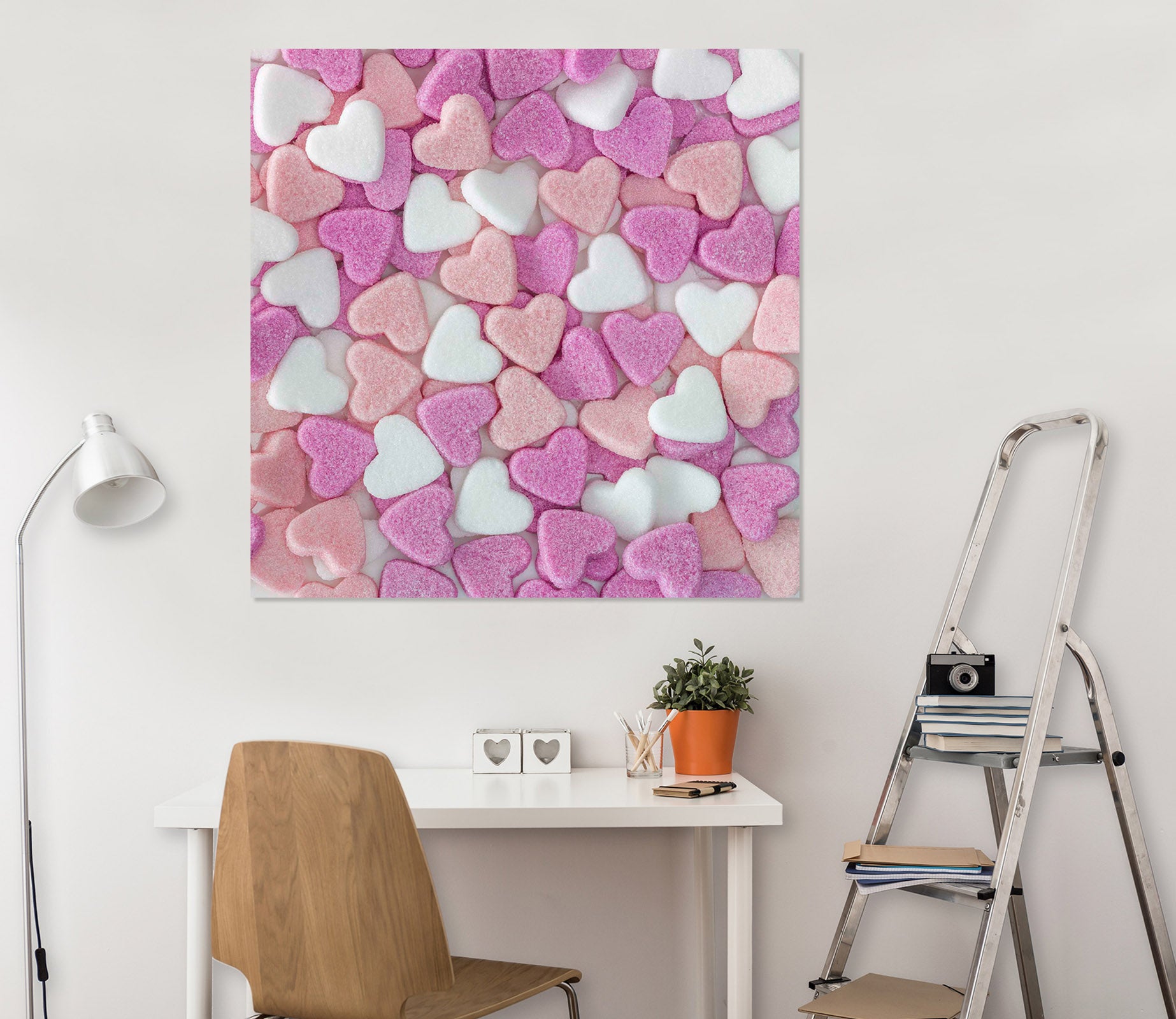 3D Heart Candy 041 Assaf Frank Wall Sticker