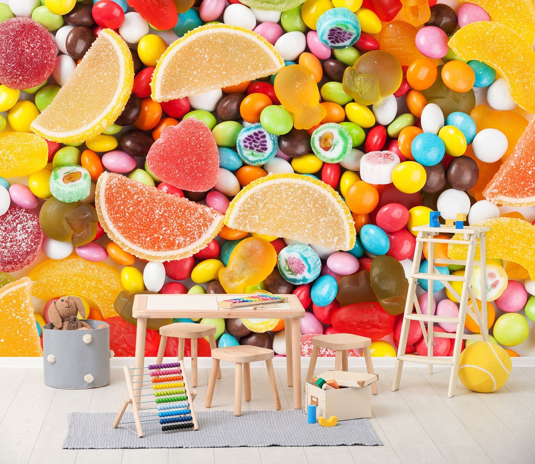 3D Delicious Sugar 004 Wall Murals Wallpaper AJ Wallpaper 2 