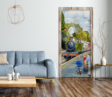 3D Train 10368 Trevor Mitchell Door Mural