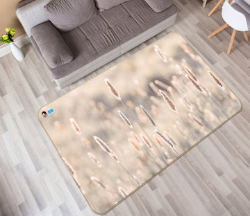 3D Gray Grass 6735 Assaf Frank Rug Non Slip Rug Mat