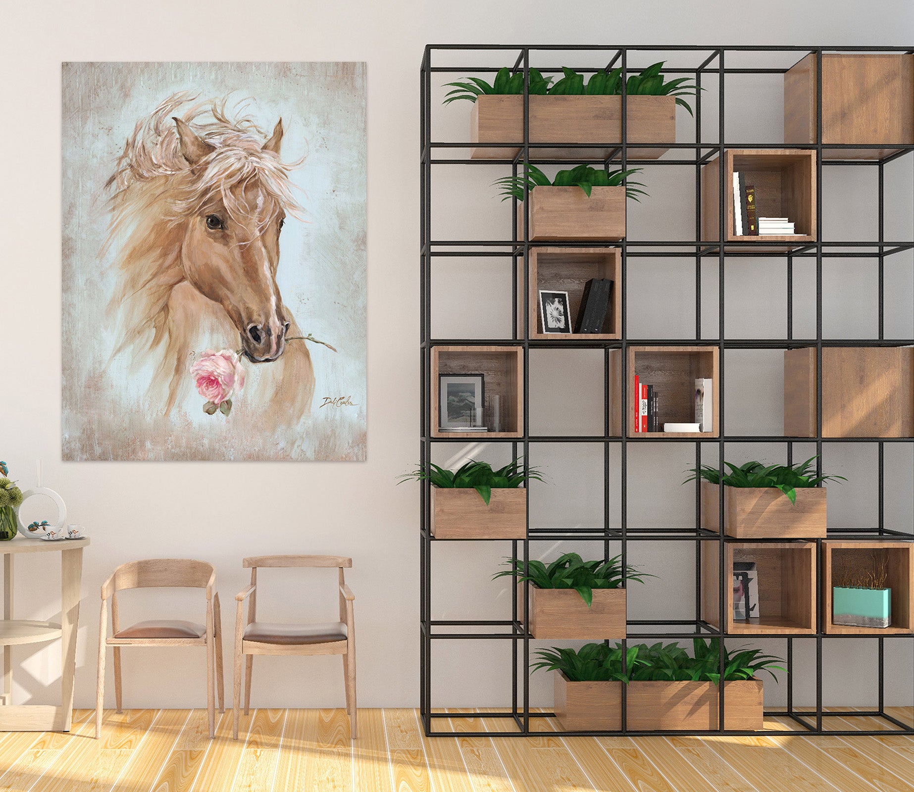 3D Horse 0136 Debi Coules Wall Sticker