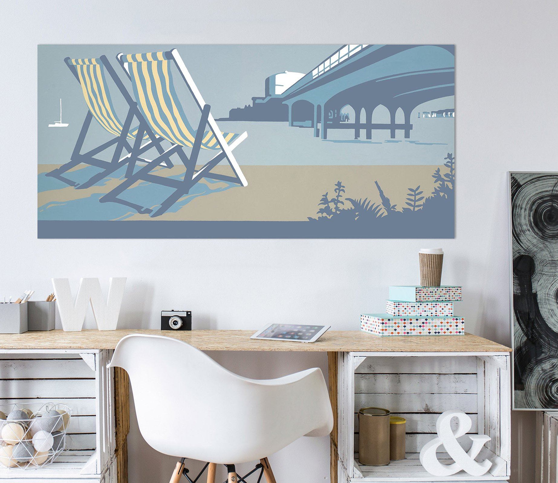 3D Bournemouth Pier 011 Steve Read Wall Sticker Wallpaper AJ Wallpaper 2 