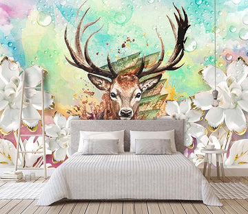 3D Elk 219 Wall Murals Wallpaper AJ Wallpaper 2 