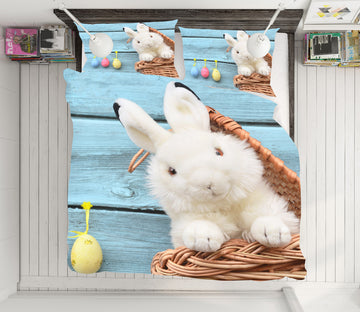 3D Bunny 19207 Bed Pillowcases Quilt