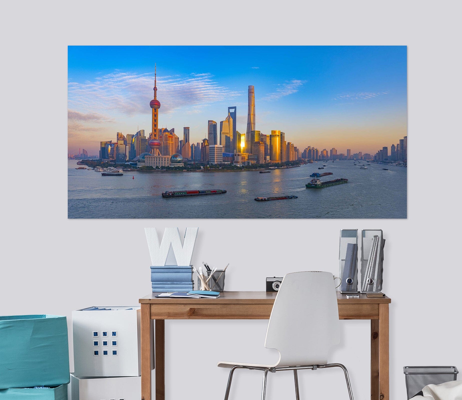 3D Water City 147 Marco Carmassi Wall Sticker Wallpaper AJ Wallpaper 2 