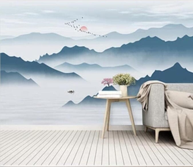 3D Valley River 2772 Wall Murals Wallpaper AJ Wallpaper 2 