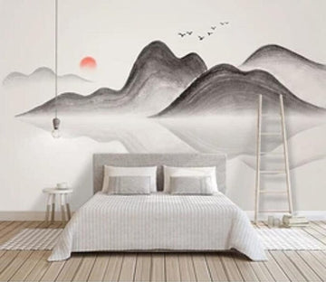 3D Ink Valley 2891 Wall Murals Wallpaper AJ Wallpaper 2 