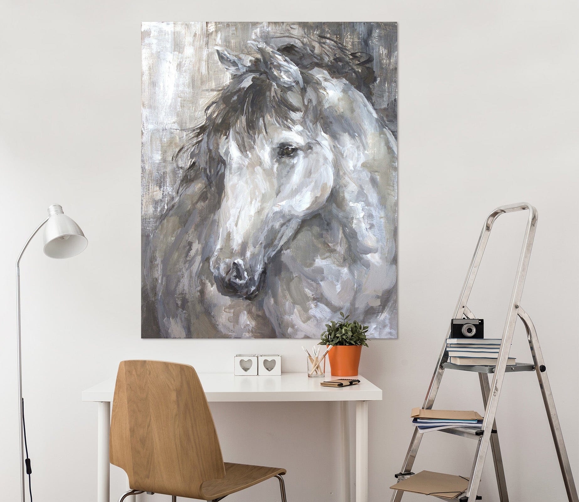 3D Painted Horse 017 Debi Coules Wall Sticker Wallpaper AJ Wallpaper 2 