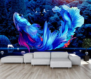 3D Goldfish 342 Wall Murals Wallpaper AJ Wallpaper 2 