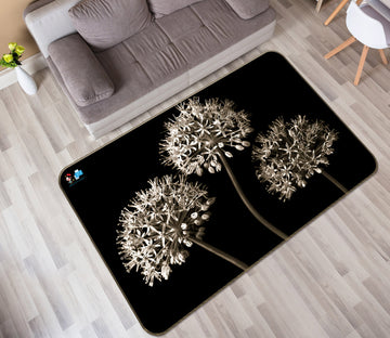 3D Bloom Flower 6703 Assaf Frank Rug Non Slip Rug Mat