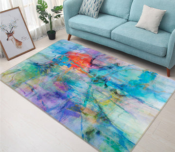 3D Color Graffiti 108 Michael Tienhaara Rug Non Slip Rug Mat