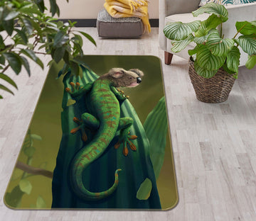 3D Gekoala 1037 Vincent Hie Rug Non Slip Rug Mat Mat AJ Creativity Home 