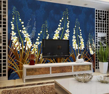 3D Grass Flower WC1401 Wall Murals