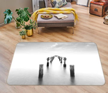 3D Broken Bridge 1083 Marco Carmassi Rug Non Slip Rug Mat Mat AJ Creativity Home 