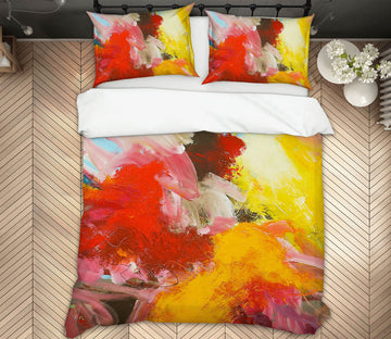 3D Fiery Red 109 Allan P. Friedlander Bedding Bed Pillowcases Quilt