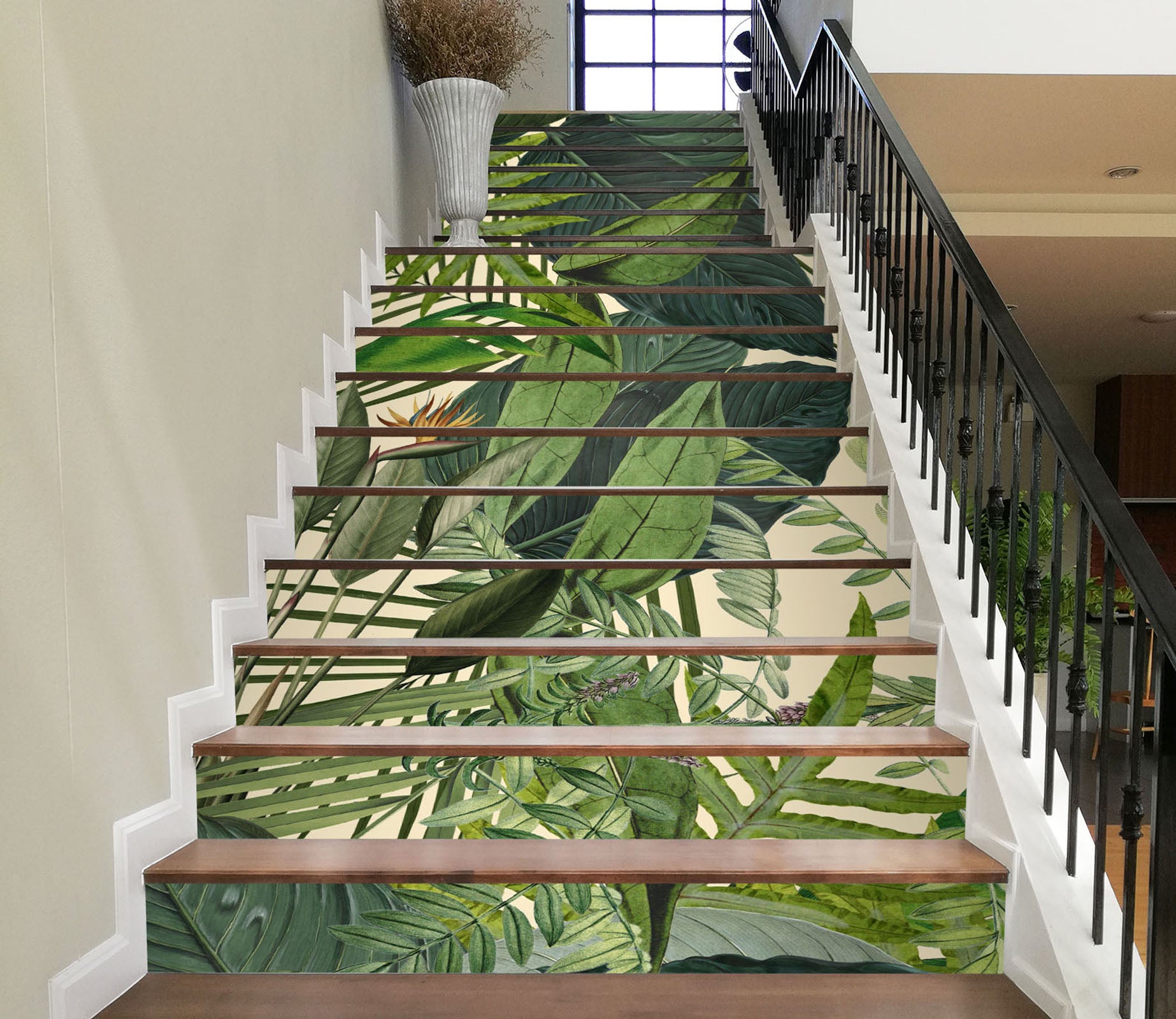 3D Leaves Grove 109181 Andrea Haase Stair Risers