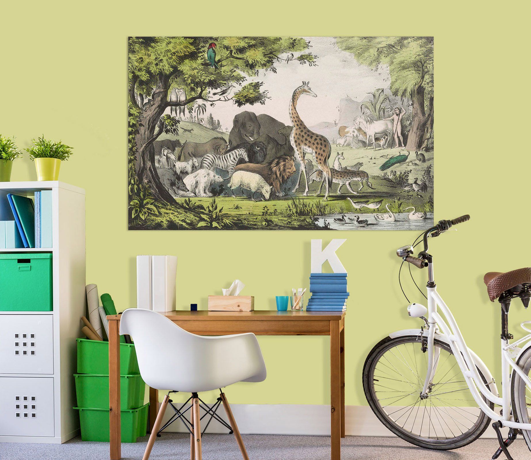 3D Animal World 011 Andrea haase Wall Sticker Wallpaper AJ Wallpaper 2 