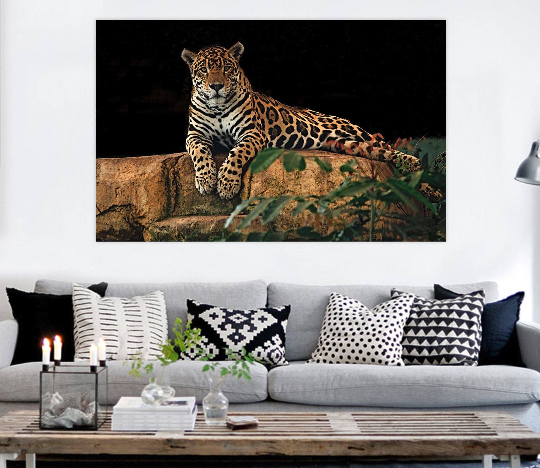 3D Lying Tiger 86 Animal Wall Stickers Wallpaper AJ Wallpaper 2 