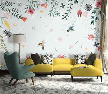 3D Willow Bird 1326 Wall Murals Wallpaper AJ Wallpaper 2 