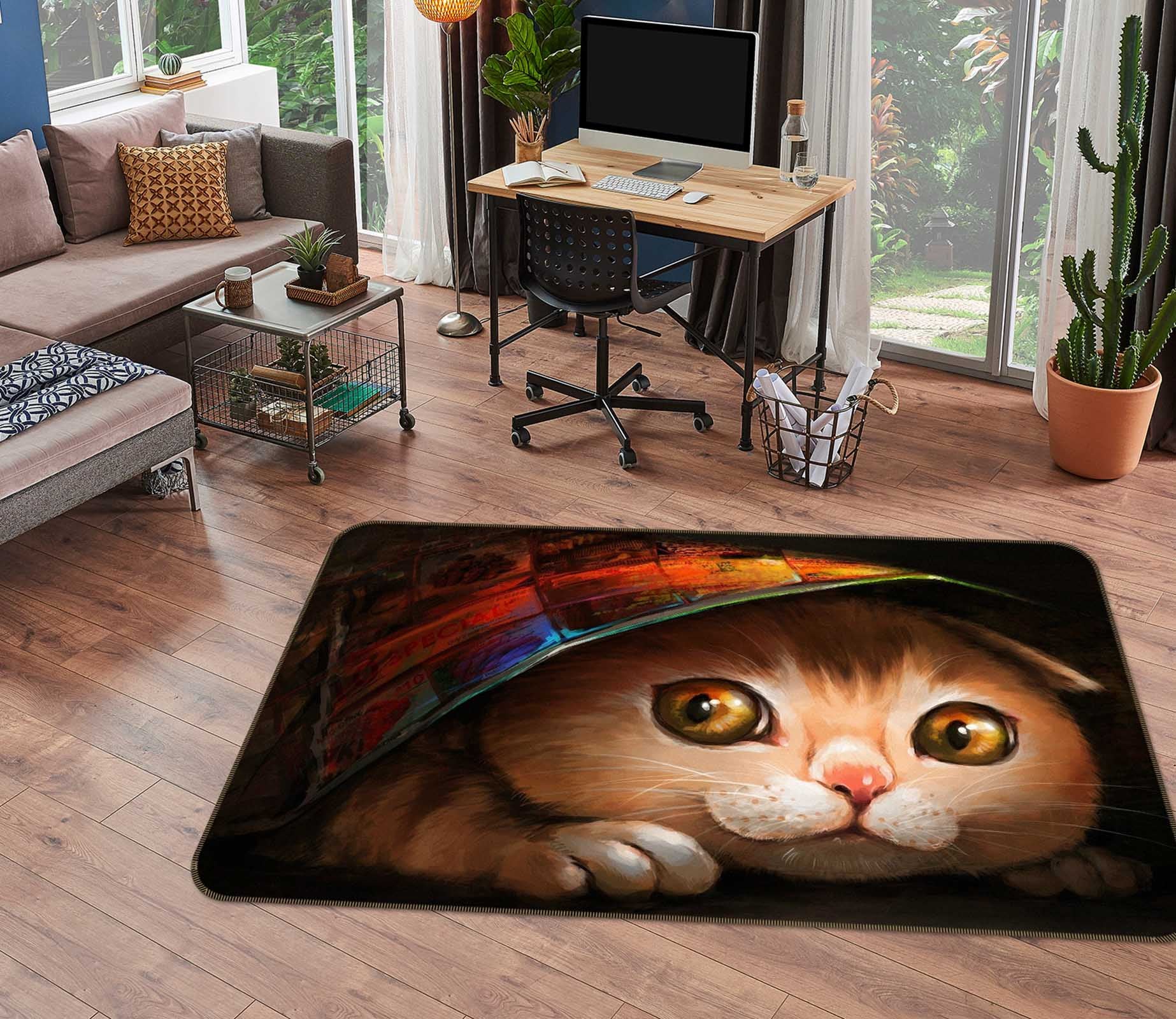 3D Cat 68228 Animal Non Slip Rug Mat